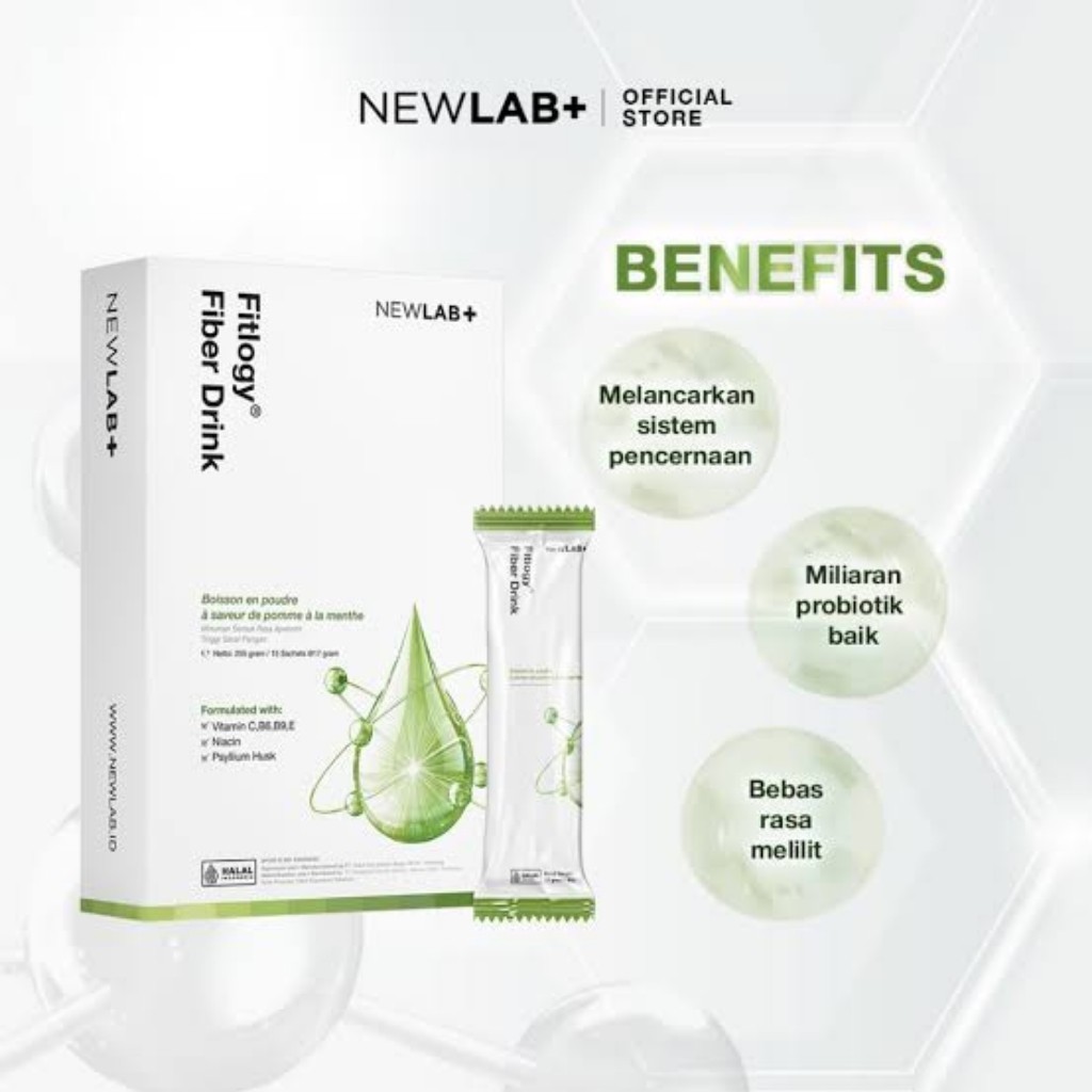 

NEWLAB+ FITLOGY TEA DRINK MINUMAN TEH 84 GR ISI 14