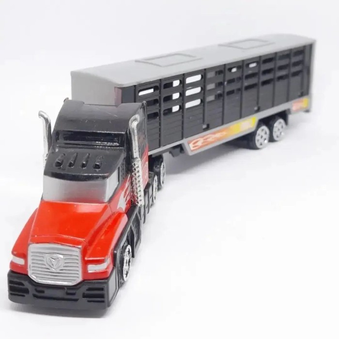 TOY Big Rig Truck  Motormax Diecast Skala 80 Truk Mobil