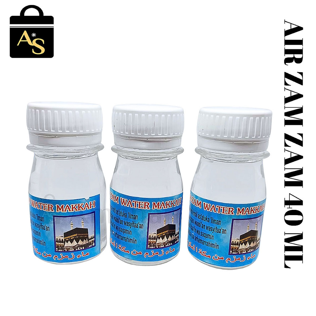 

Air Zam Zam 40 Ml Oleh Oleh Haji Dan Umroh Original Tanpa Campuran