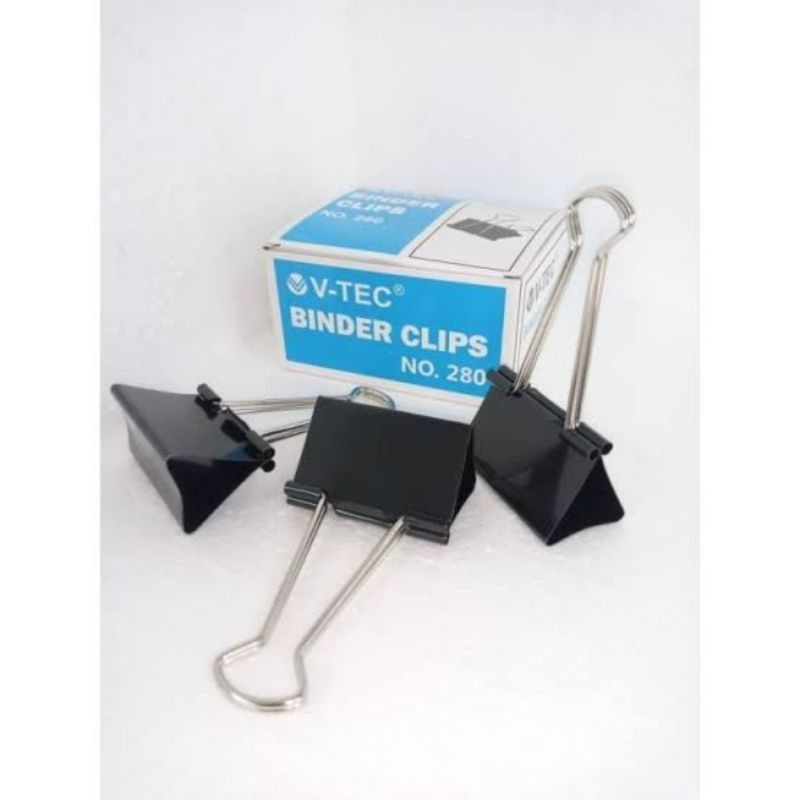 

V-TEC BINDER CLIP NO.280 PER PAK