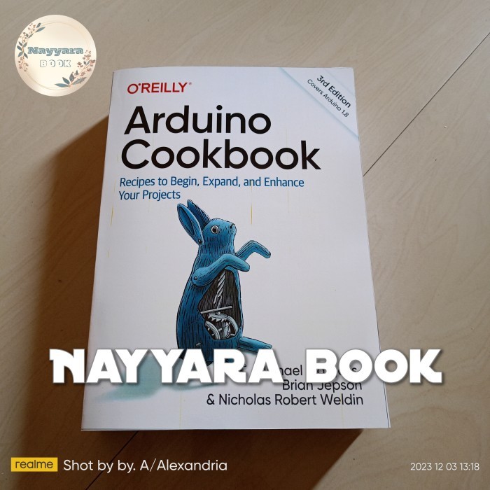 

BUKU BUKU ARDUINO COOKBOOK 3RD EDITION