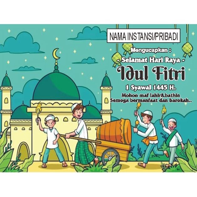 

Stiker Idul Fitri Custom Buat ditempel Pada Parcel atau Paket Lebaran Bisa Request dan Free Desain CingWangPrint