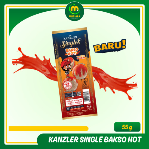 

KANZLER SINGLE BAKSO HOT 55GR