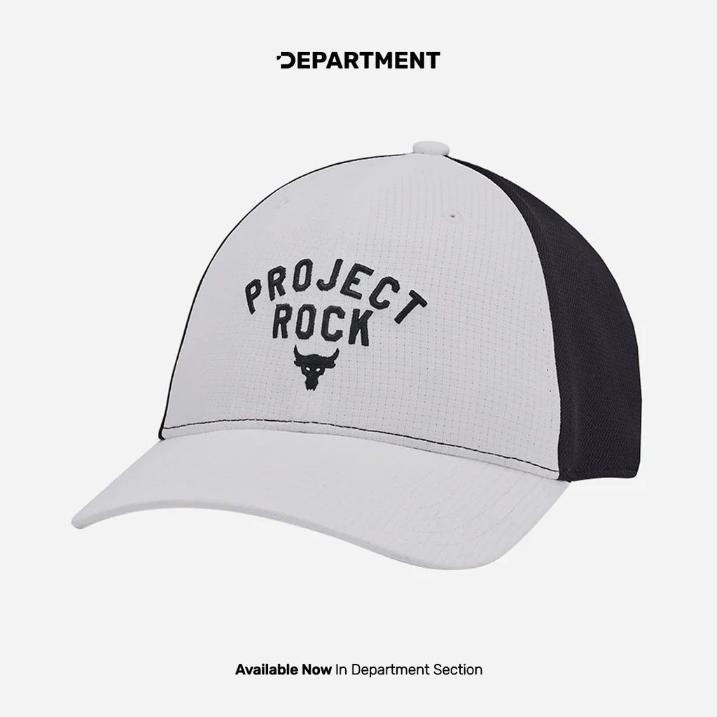 UNDER ARMOUR MEN`S PROJECT ROCK TRUCKER HAT Topi 1369815100 ORI