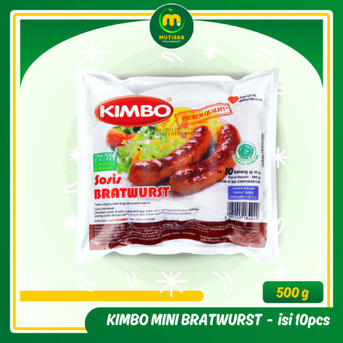 

KIMBO MINI BRATWURST 500GR isi 10