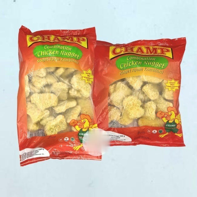 

Champ Chicken Nugget Ayam Naget 1KG/ 500GR