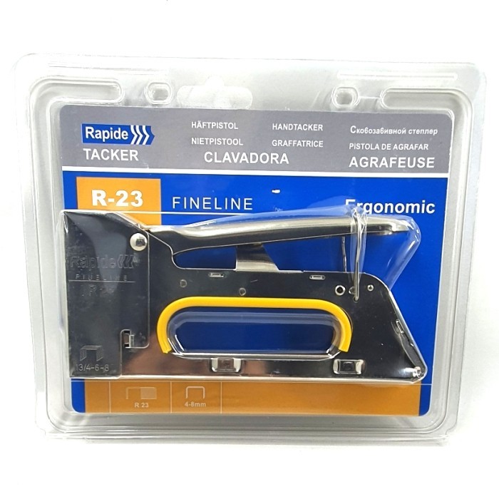 

RAPIDE Staples Tembak R23 Paket + Isi 5000pcs Gun Tacker Stapler Staples Perekat Powerfull YUKIDO