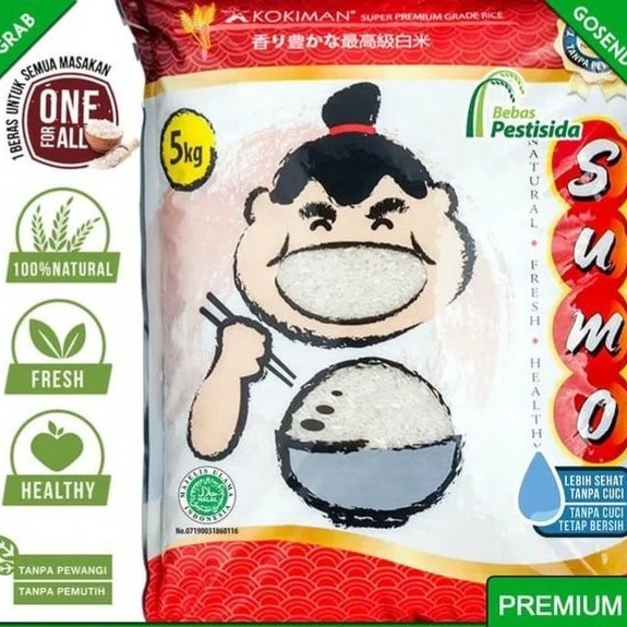 

Beras Sumo 5kg Merah - tanpa packing