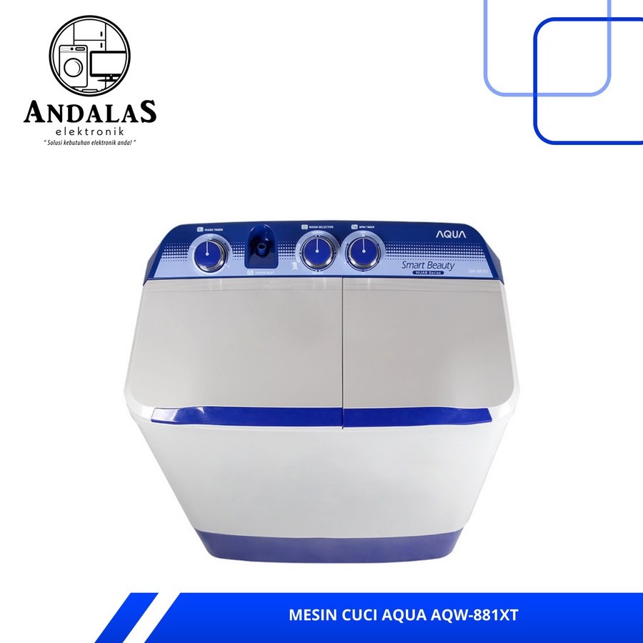 MESIN CUCI AQUA QW-881XT QW 881 XT 881XT
