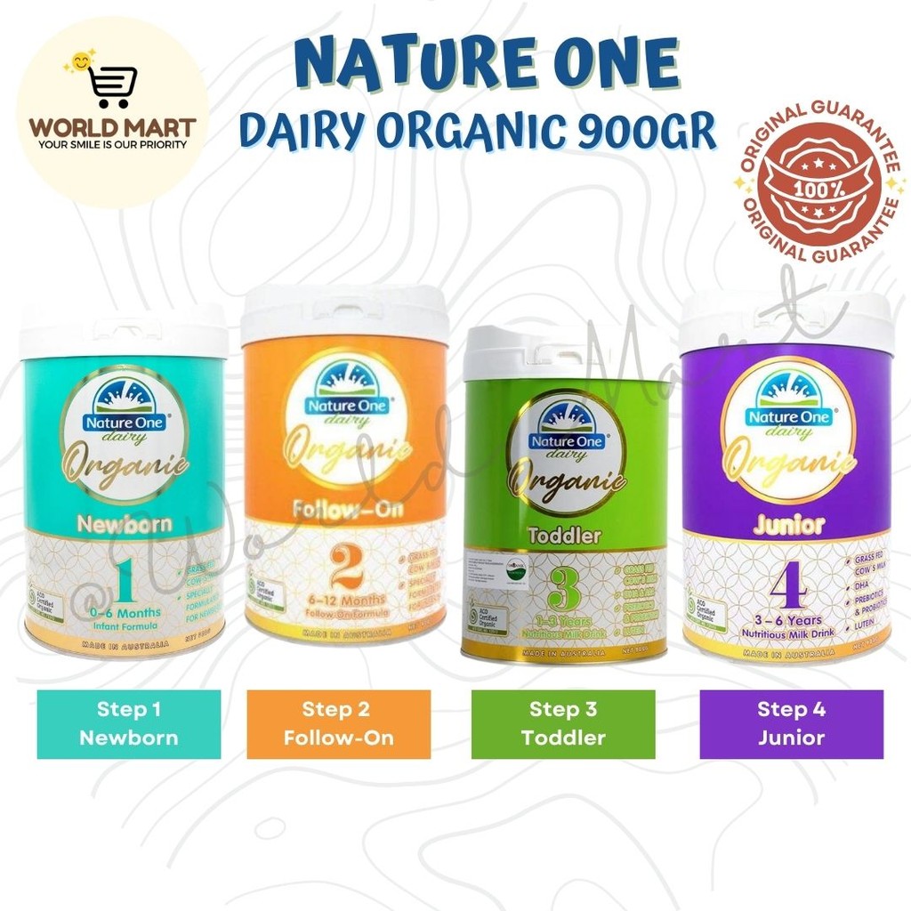 Nature One Dairy Organic Formula Milk Step 1-4 / Nature One Dairy Formula Milk