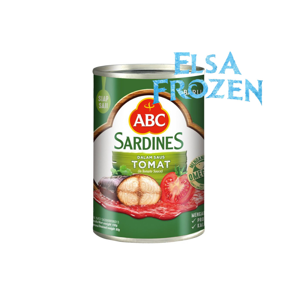 

ABC SARDEN SAUS TOMAT 155GR / IKAN SARDEN KALENG