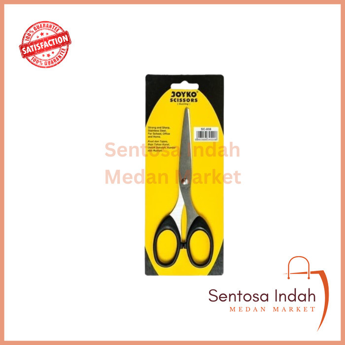 

Gunting Sedang Tajam Joyko SC-838 Stainless Steel