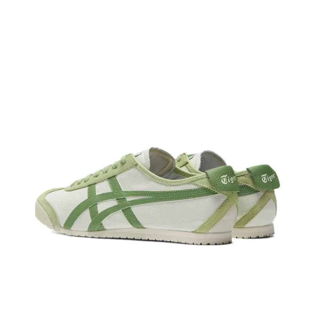 

Tiger 66 Running Shoes Classic Women Men Lightweight Sneaker White Green