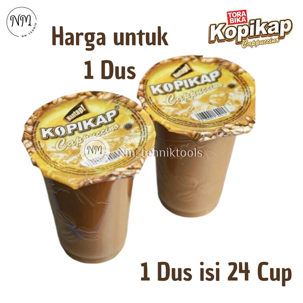 

KOPIKAP Capuccino Minuman Kopi 1 Dus isi 24pcs 135ml