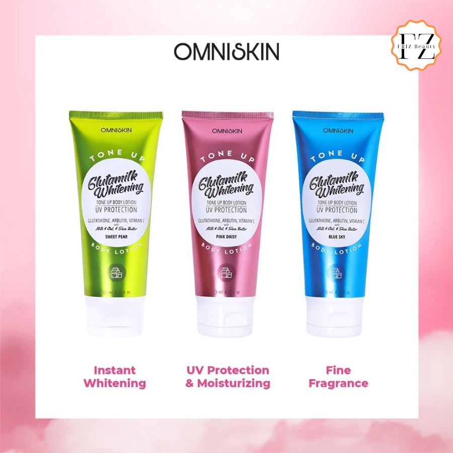 OMNISKIN Glutamilk Whitening Tone Up Body Lotion 125ML | Omniskin