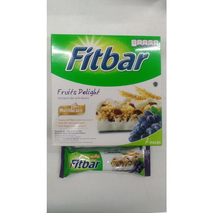 

Fitbar Fruits Delight 22gr