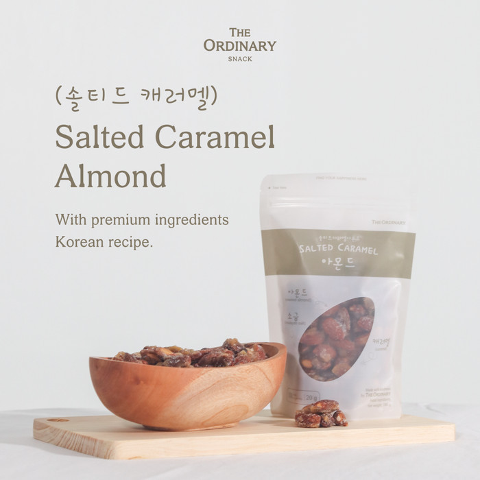 

[Best Seller] KOREAN SALTED CARAMEL ALMOND 180GR - THE ORDINARY