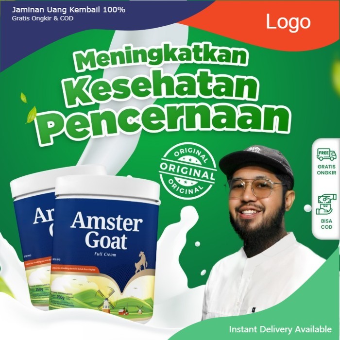 

HERBAL AMSTER GOAT 3BOX - Susu Kambing Amstergoat Solusi Atasi Masalah Pencernaan 250gr
