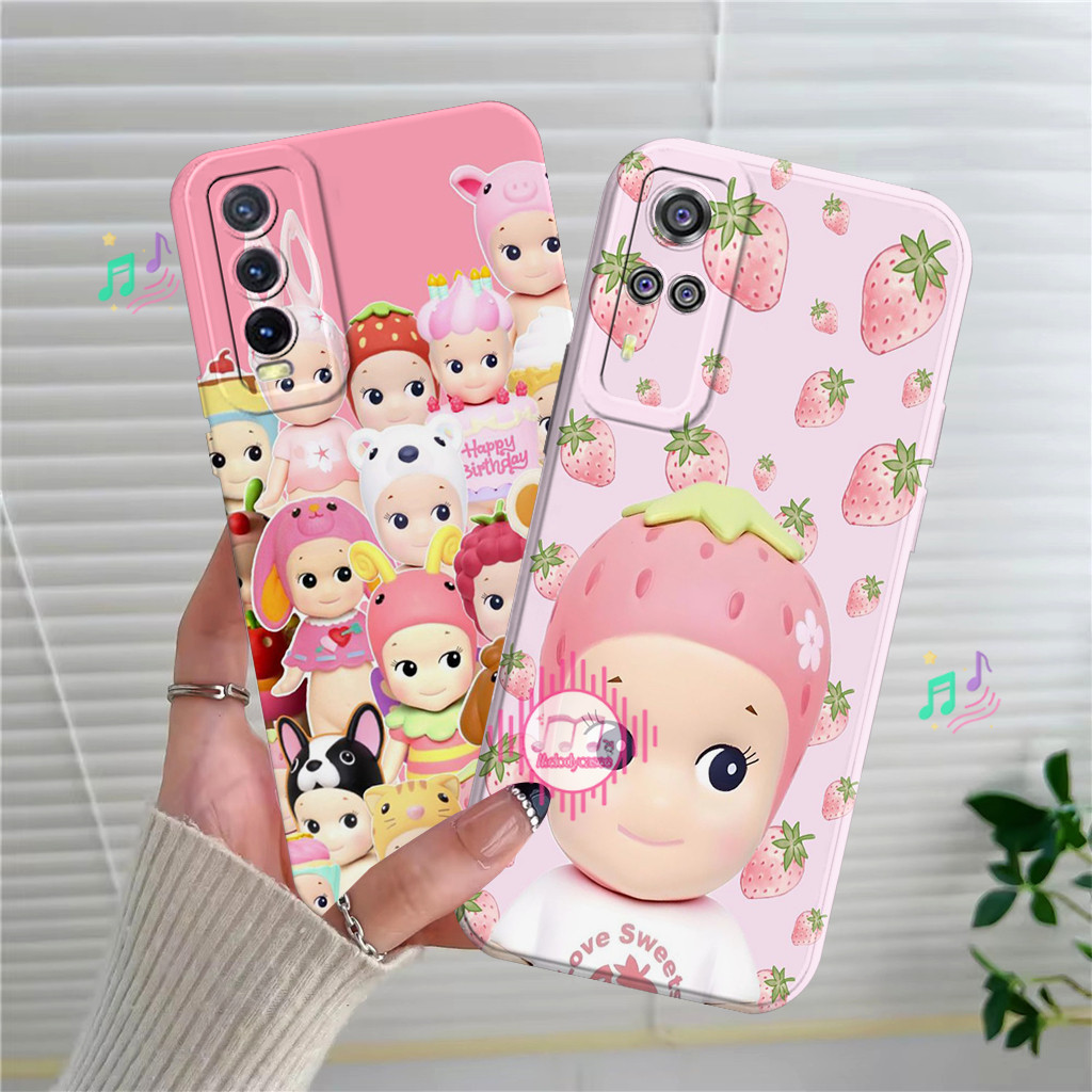 Vivo Y20 Y12s Y20s Y51 2020 Y51a Bumper Case Karakter Boneka Casing All Type
