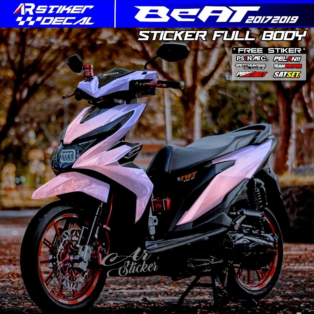 Stiker Decal Beat New Esp Fullbody - Sticker Dekal Beat Th. 2017-2019 Terbaru