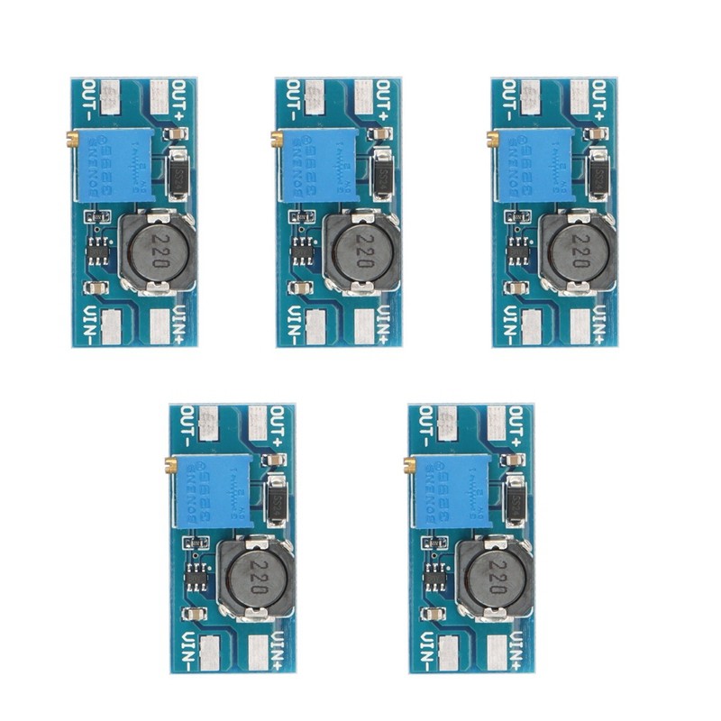5Pcs 2A 2 V - 24 V Booster Board For S9 L3+ Repair Power Boost Module 36X17x14mm For Antminer L3 T9+