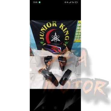 Tangki Set Spakbor Box Aki Motor Yamaha Rx King Tahun 1997 1998