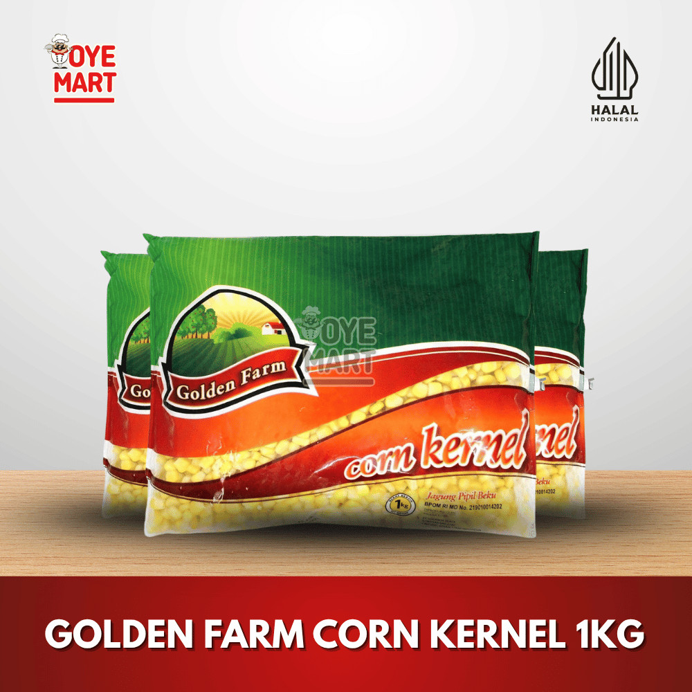 

GOLDEN FARM KERNEL CORN 1KG/JAGUNG MANIS FROZEN
