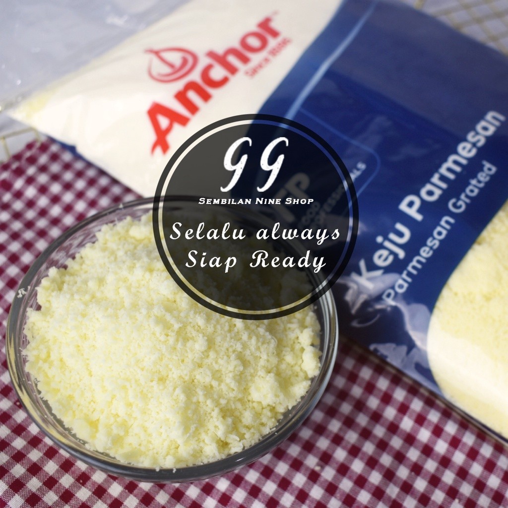 

ANCHOR 250 Gram Bubuk Parmesan GRATED Cheese Keju Powder Chesee
