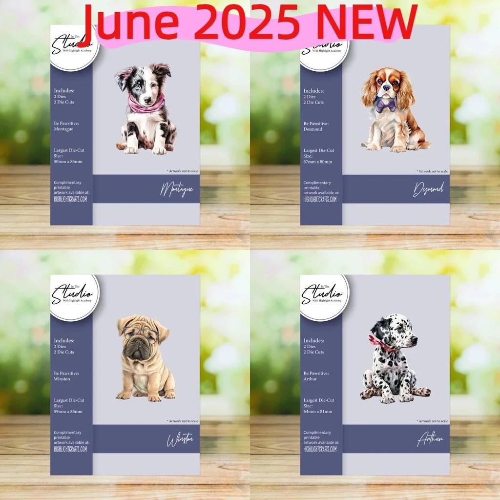 

Naughty Dog Metal Cutting Dies Scrapbook Diary Decoration Stencil Embossing Template DIY Greeting Card Handmade 2025 New