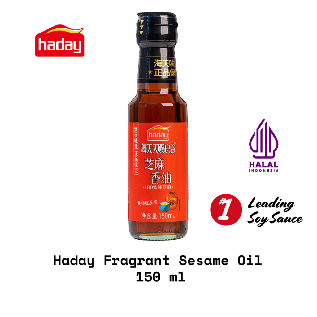 

(BPOM) Haday minyak wijen / sesame oil 150ml - 250ml