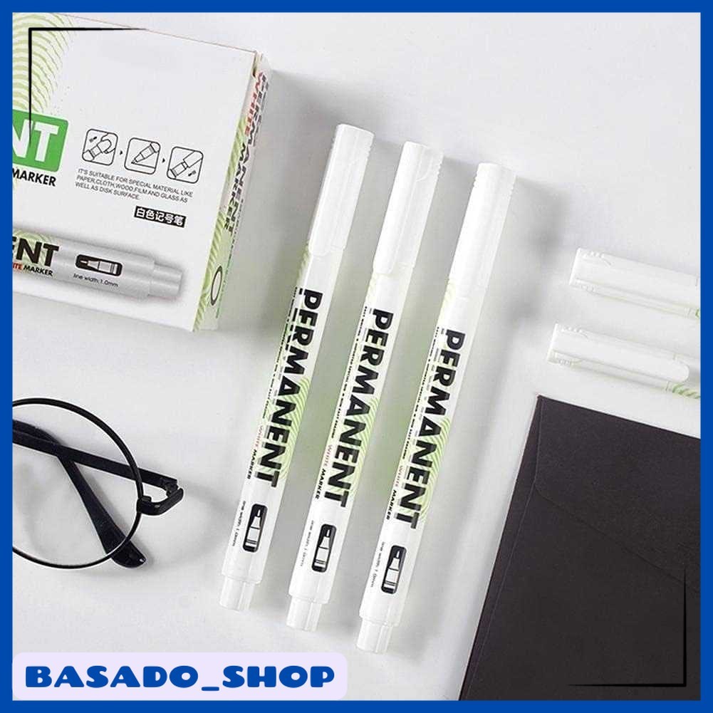 

Spidol Ban Permanen Oil Based Marker Waterproof 1mm 1PCS - L-580