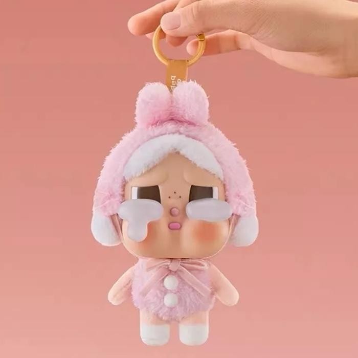 Crybaby Crying Again Vinyl Face Plush Pendant Pop Mart cry baby - Baby Blonde