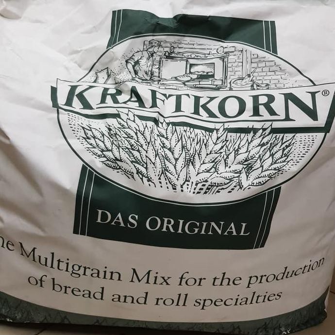 

Kraftkorn Multigrain Mix Tepung Roti Gandum Kemasan 500gr