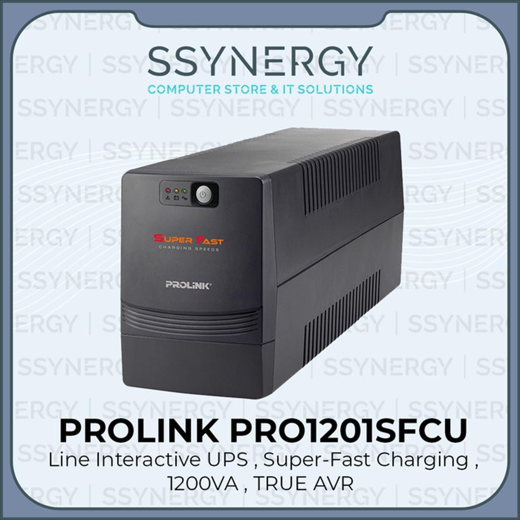 UPS Prolink PRO1201SFCU Garansi Resmi PRO 1201SFCU - 1201 SFCU