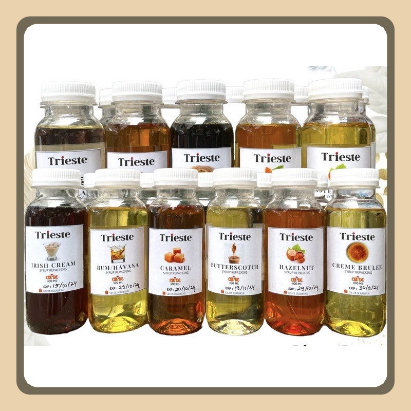 

TRIESTE Syrup Premium Repacking 100ml - Coffee Series