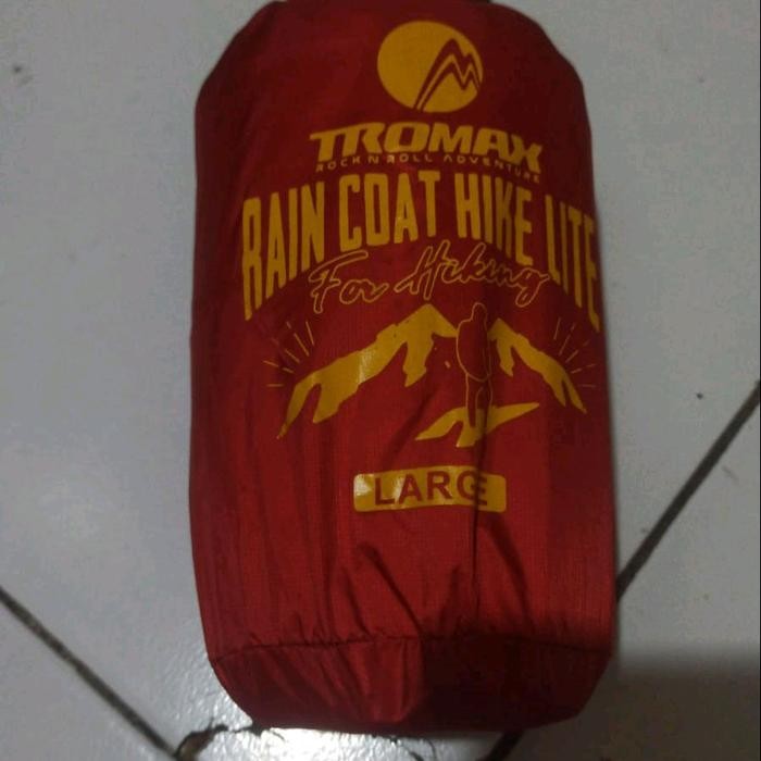 PROMORAINCOAT TROMAX HIKELITE SERIES - JAS HUJAN ULTRALIGHT TROMAX - RAINCOAT SLOT BACKPACK HIKELITE