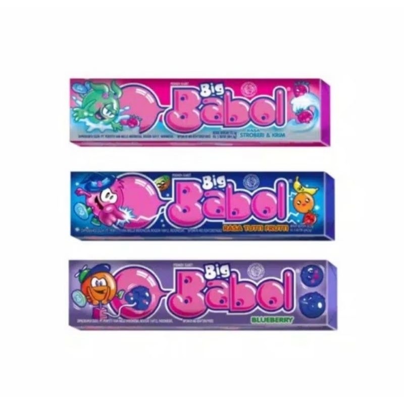 

Permen Big Babol 23 gr all varian