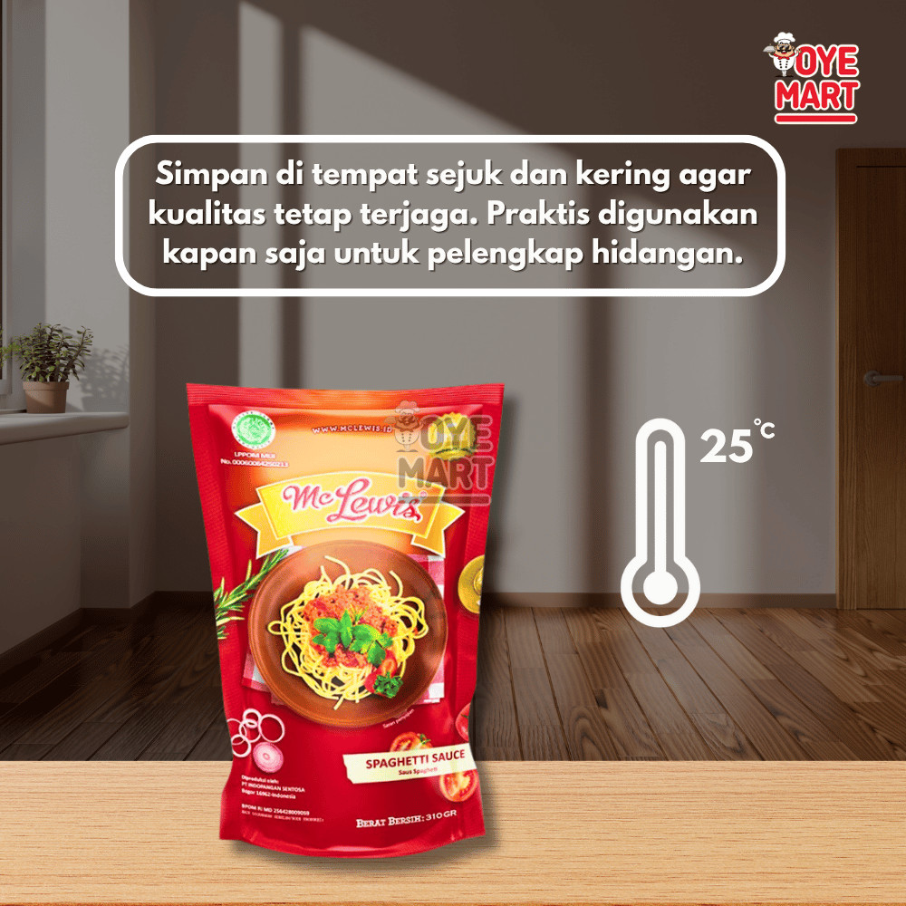 

Classica2106 Mclewis Spaghetti Sauce 310Gr