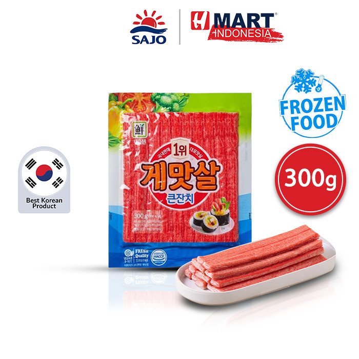 

SAJO DAERIM Imitation Crab Stick - Olahan Kepiting - Crab Stick 300g