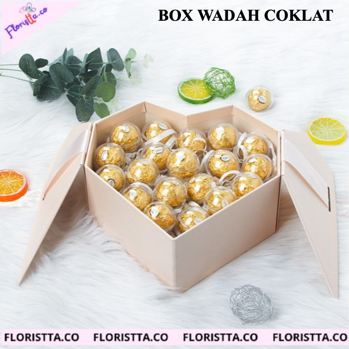 

(PACK 100 PCS) Bungkus Box Coklat Ferrero Rocher Bola Akrilik Bulat Transparant ISI 100 PCS