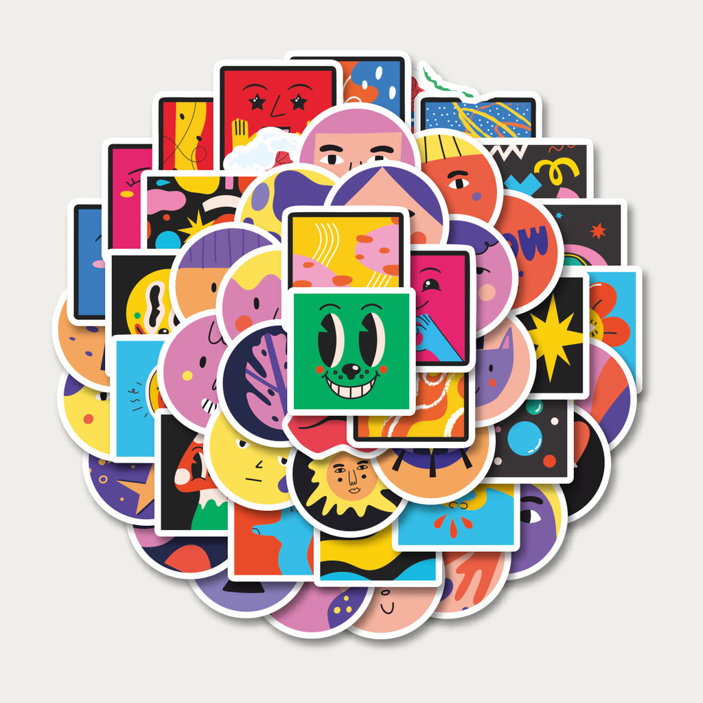 

Sticker Pack Stiker Ilustrasi Penuh Warna | Sticker TUMBLR | Stiker LAPTOP KOPER HELM
