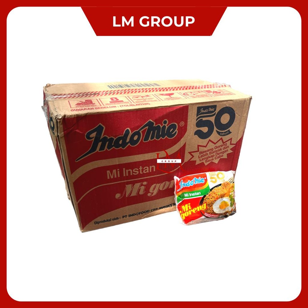 

[1 DUS] Indomie Goreng/Kari/Rendang/Geprek Mie Instant Isi 40pcs