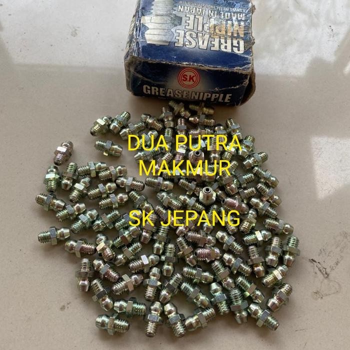 

JUAL PART NEPEL GREASE 6MM LURUS SK JEPANG JARGA 1PC kode HG