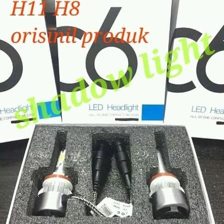 Led c6 H11 H8.lampu led c6.lampu led foglampH11.led foglamp H8.