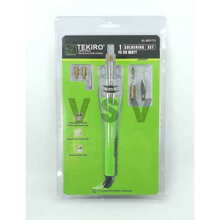 TEKIRO Solder listrik Soldering set 30watt Solder multifungsi Tekiro TEKIRO