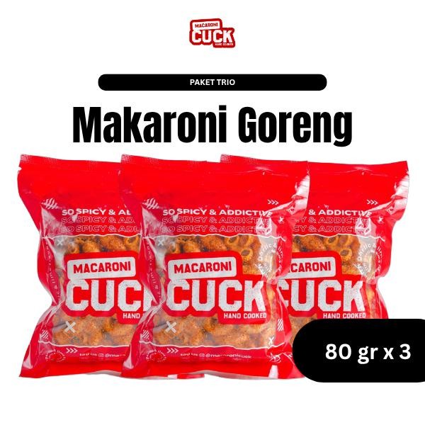 

Macaroni Cuck Makaroni Goreng Pedas Daun Jeruk 3 pcs x 80 gr