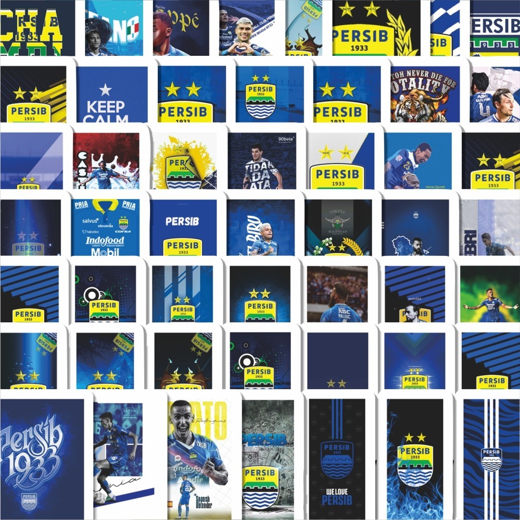 

Stiker Cutting Pack Stiker Klub Bola Persib Isi 100Pcs Series Aesthetic Lucu Keren Untuk Koper Bahan Vynil