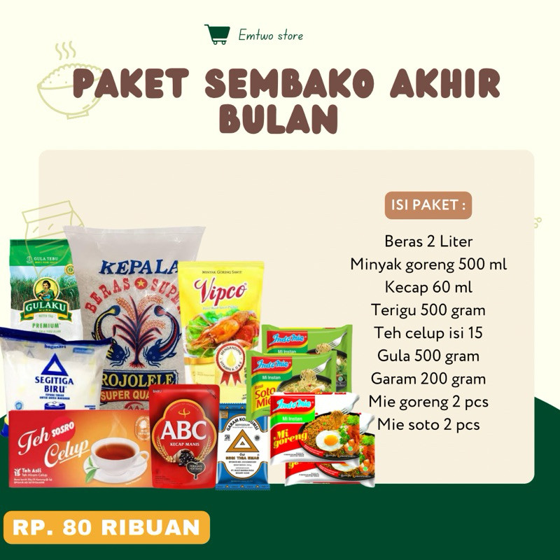 

Paket Sembako Akhir Bulan - Packing Dus