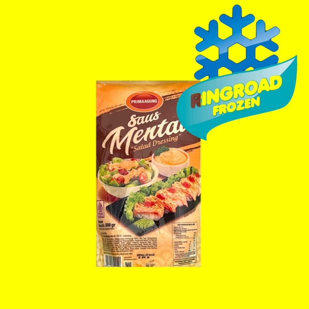 

PRIMA AGUNG SAUS MENTAI 500 GR