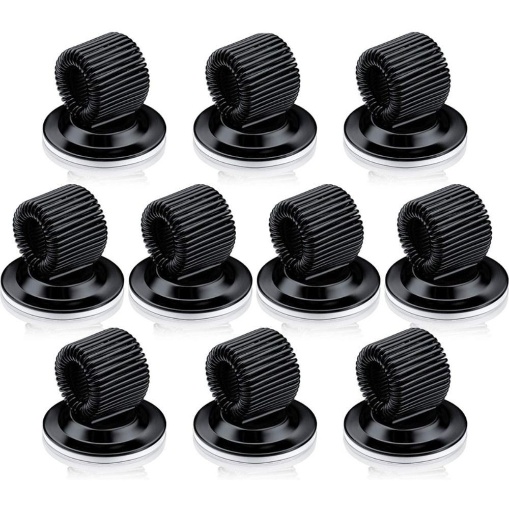 

1 Pcs Metal Spring-loaded Pen Insert Multifunctional Pen Clip Pen Holder Clips Self Adhesive Steel Pen Holder Desktop Storage